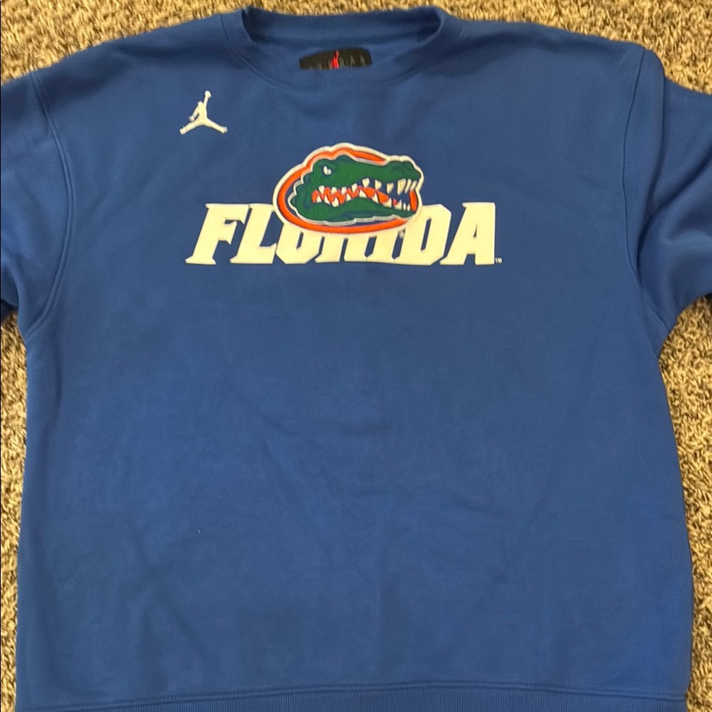Jordan Blue Florida Gators Crewneck